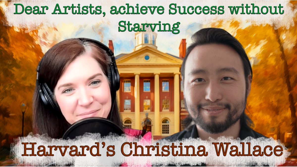 CompoundWitness's tweet photo. Dispel the myth of the Starving Artist! @HarvardHBS’s @cmwalla discusses her new book #ThePortfolioLife on how to be successful on multiple dimensions of life at the same time.

Learn more in our full Podcast with host @eyc: https://t.co/lFz8AJffRx https://t.co/CM60M82Ykg