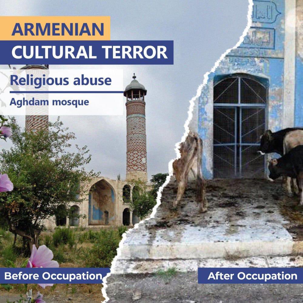 HuseynovaVusala's tweet photo. #ArmenianVandalism
#WorldHeritageDay
#MonumentsDay
@UN
@UNESCO
@ICOMOS https://t.co/lrq6exVU75