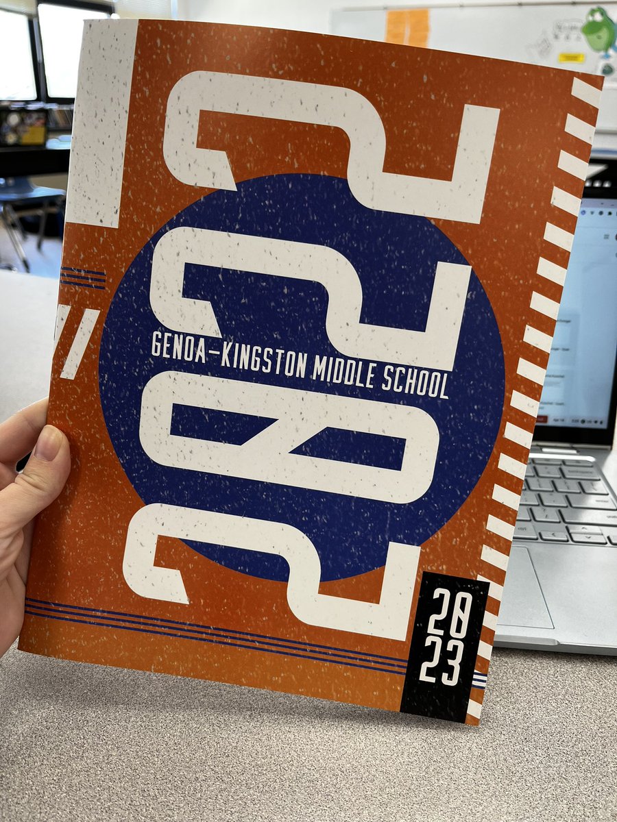 Eeeeeks! Yearbooks have arrived! #gkschools #yearbook