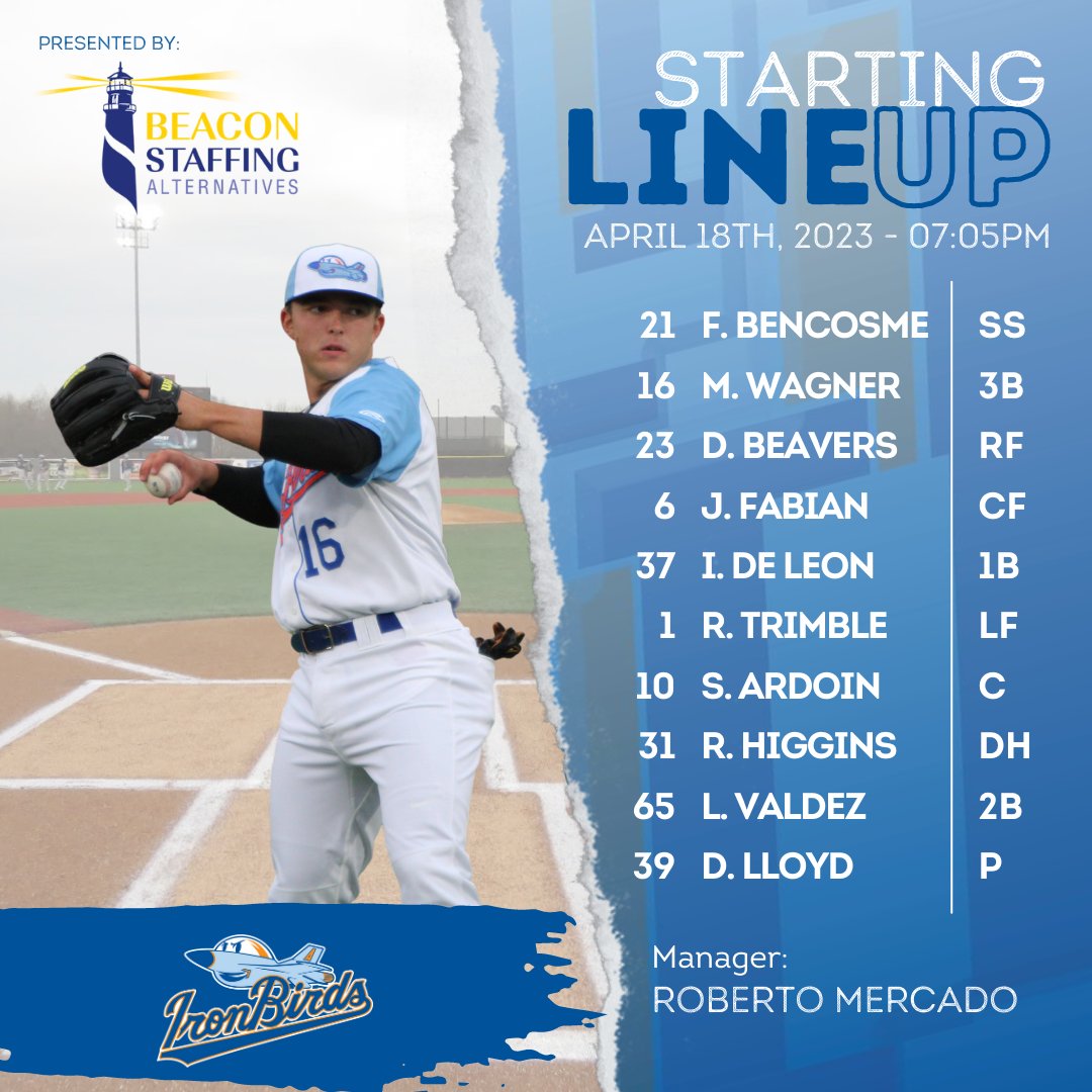Aberdeen IronBirds on Twitter "The 'Birds are back! Starting lineup