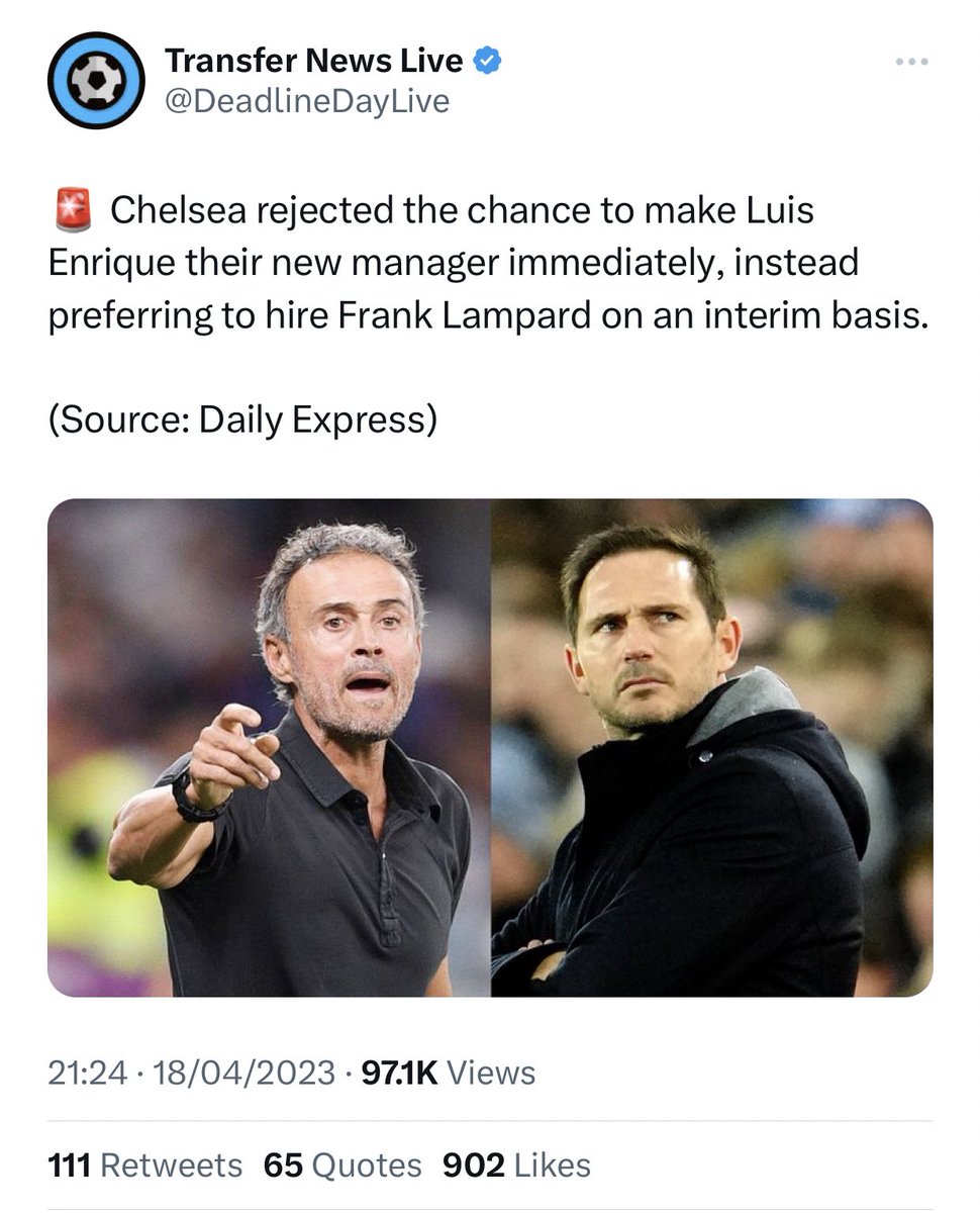 Thyzeek's tweet photo. Fraud Lampard
4 games, 4 losses
@todd_boehly youβre ruining our club #CheRmd https://t.co/lAxCU0wN3I