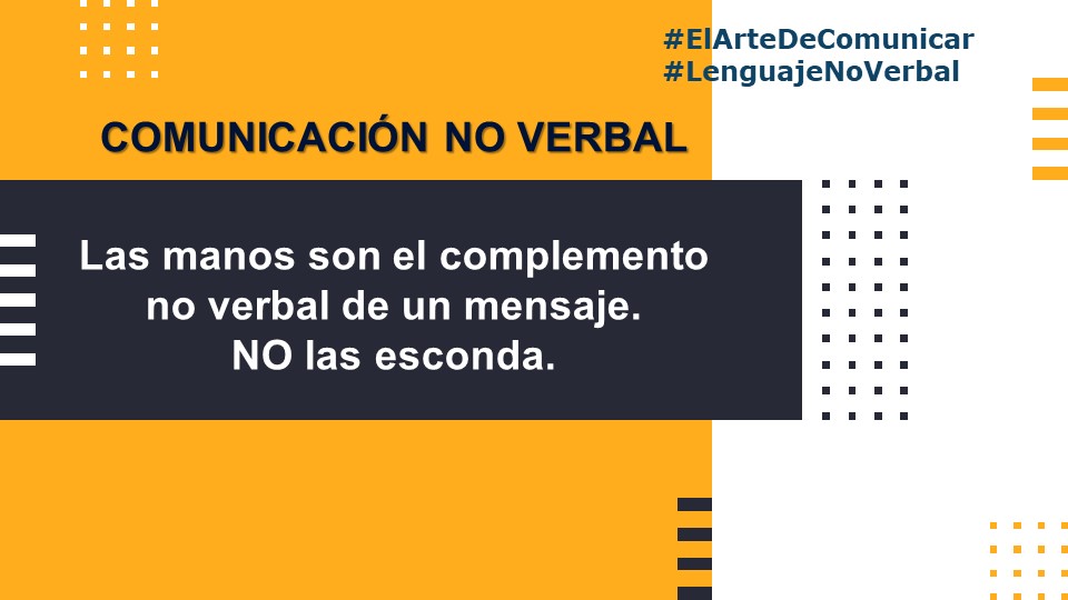 #ElArteDeComunicar
#LenguajeNoVerbal