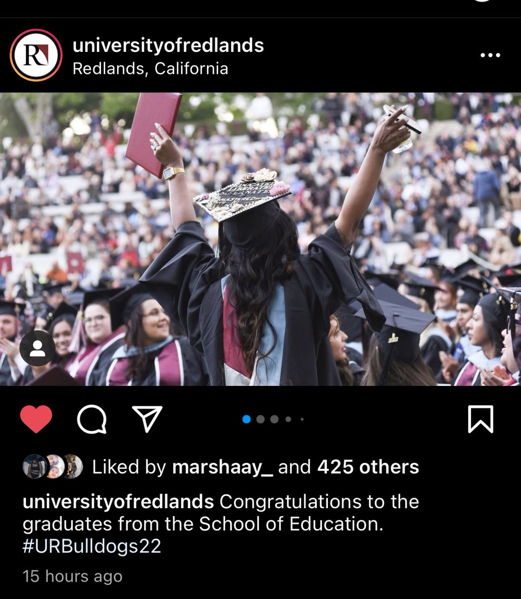 Lovin_Jess's tweet photo. Happy Commencement Week @UofRedlands Graduates 🎓 Last year I walked the stage and was hooded. I hope your day brings you as much joy as it brought me last year. Bask in the moment🫶🏾 Congrats🎉#UoRAlumni #UoRGrad #UoRCommencement #Classof2022 #ClinicalMentalHealth #MasterDegree https://t.co/FkaB8FSbml