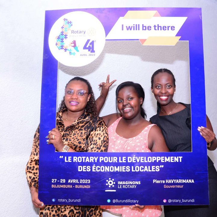 Un #comité , une #centaine d' #ami(e)s burundais(e)s qui vous attendent à la CDD !
#they_will_be_there🔥🔥
💃🏾🕺🏾
#41è_CDD_Bujumbura
#Rotaryinternational
#District9150
#Rotaryburundi
#Rotaractburundi
#Imaginonslerotary