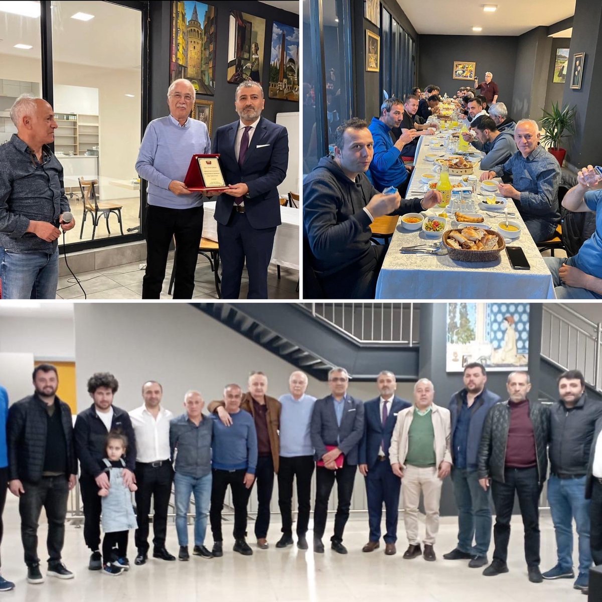 Kağıthane Antrenörler Birliği’nde de plaketimizi aldık. Kaymakamımız Sayın Tahir Şahin ve Belediye Başkanımız Sayın Mevlüt Öztekin önderliğinde Kulüpler Birliği ve Antrönerler Birliği’ne sağladığımız katkılardan dolayı tebrikleri kabul ettik. ⁦⁦<a href="/TC_Kagithane/">Kağıthane Kaymakamlığı</a>⁩