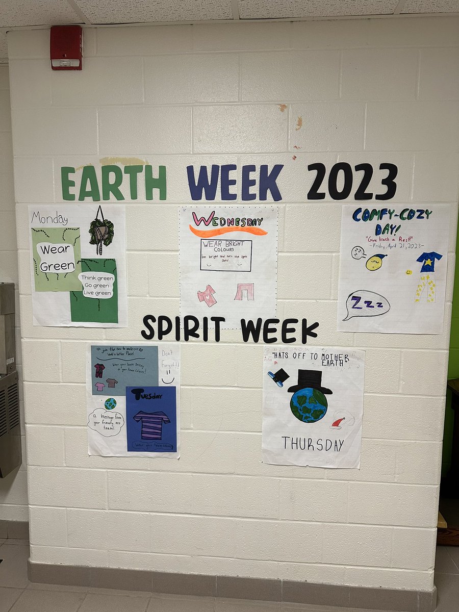 Eco earth week at <a href="/StBernardDPCDSB/">St. Bernard of Clairvaux</a>.