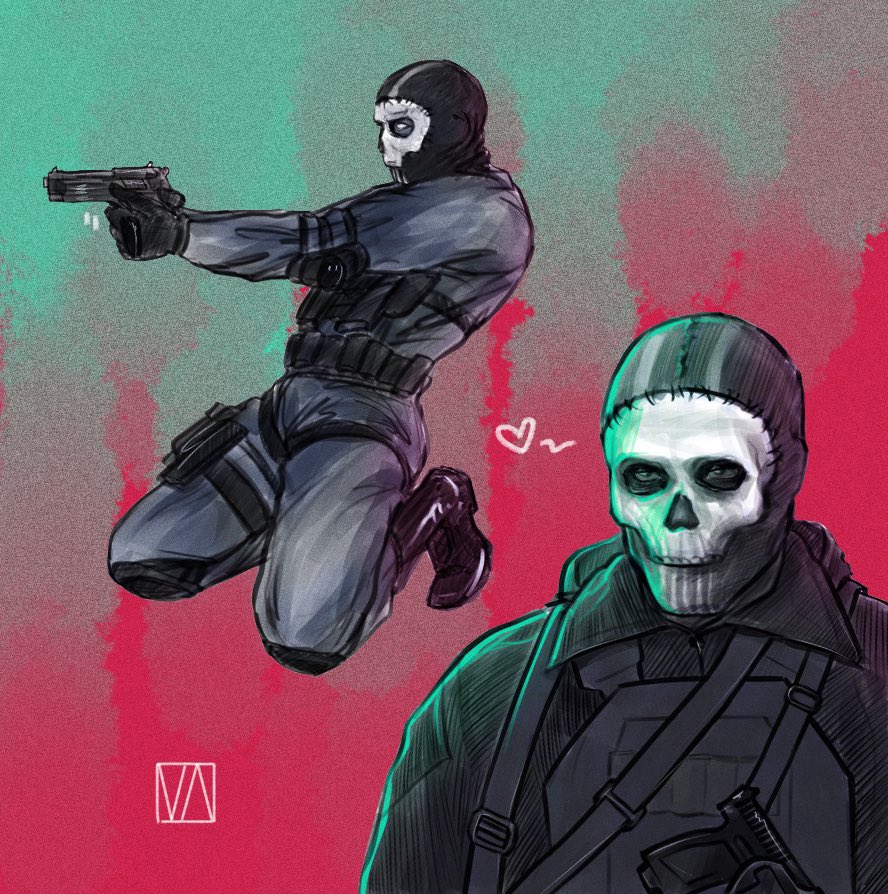 Мои потуги вспомнить как рисовать похожи на челлендж «Сдохни или умри» 💀 #SimonRiley #ghost #GhostSoap #simonghostriley #cod #CallofDuty