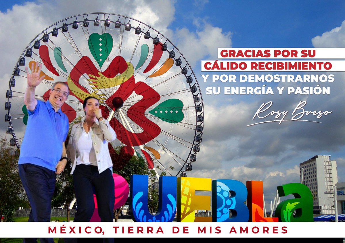 mxtierrademisam's tweet photo. #Estado lleno de belleza, en su gente y en sus #hermosos #paisajes, #gastronomia e infraestructura, agradecemos de todo corazón a la gente de puebla que nos recibió con todo el amor y calidez, muchas gracias estado de #Puebla, pronto nos veremos de regreso 🇲🇽
#MarceloEbrard https://t.co/uuhkUs9oW7