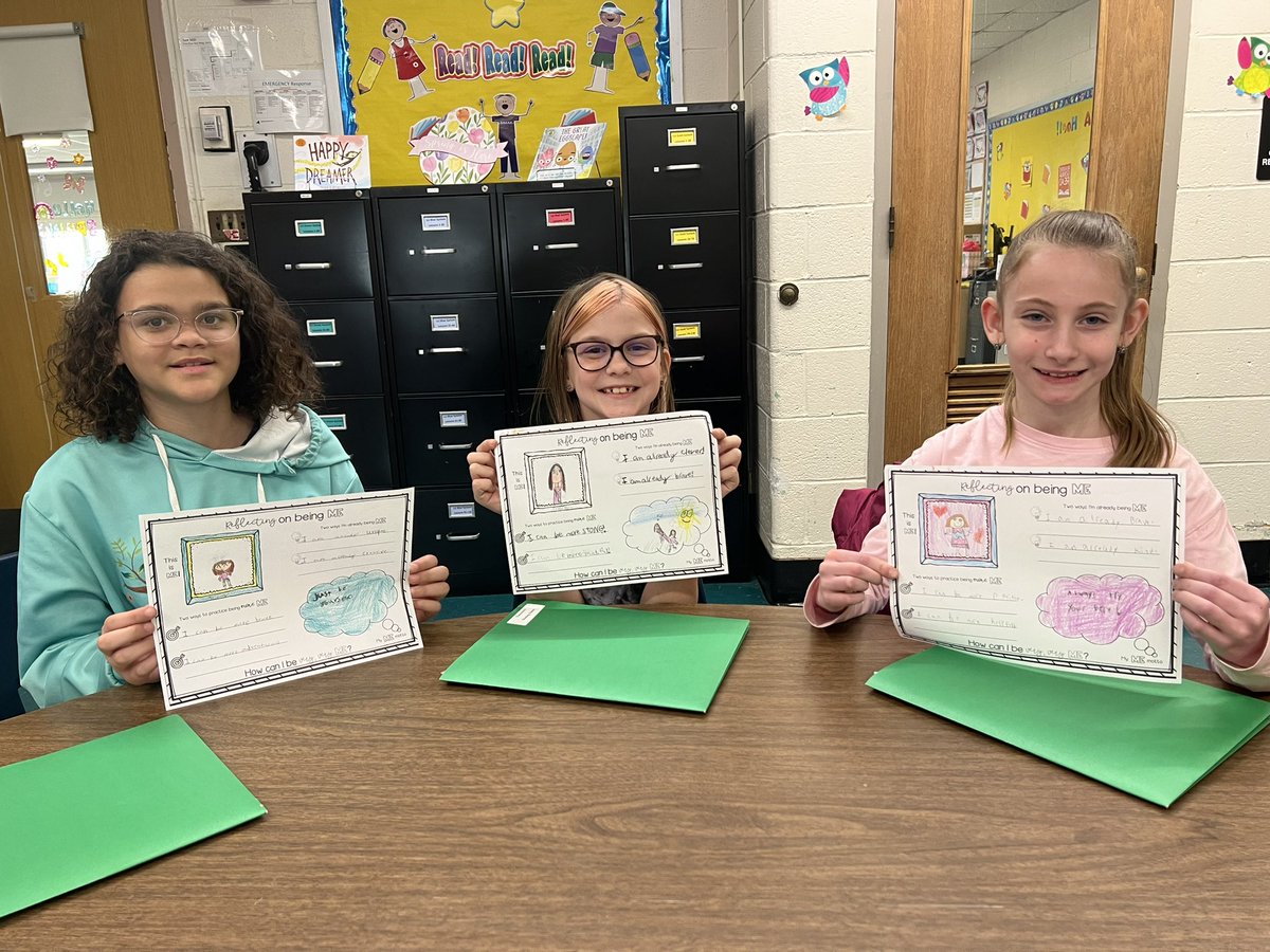 CShahinNB's tweet photo. Today, we discussed why it’s important to “Be You” when taking a test, in the classroom, and outside in the world! Positive affirmations help readers stay confident and reminds them of their goals!  @Saw_Mill_Strong @NBUFSDPride https://t.co/zmt1GkdJcQ