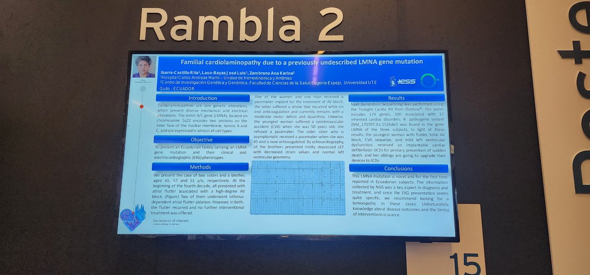 Mission accomplished. Let's continue. Thanks Barcelona! #EHRA2023 #EHRA2024 @ArritmiasSec