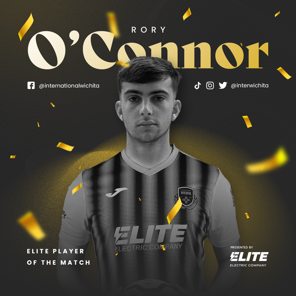 interwichita's tweet photo. Couldn't have asked for a better Home Opener! The boys secured 3pts from the first game of the season. Thank you to all the fans that persevered the cold to support the home team.

⚡️Our Elite Player of the Match was Rory O'Connor 🇮🇪
#UPSL #WeAreInternational #HomeStripes https://t.co/ovHdNQDo1R