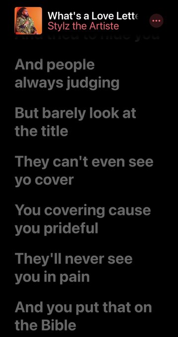 Let the lyrics guide you https://t.co/hYdT4SKP52<a href="/tag/icecold"class="tags"><span>#icecold</span></a><a href="/tag/foundersday"class="tags"><span>#foundersday</span></a><a href="/tag/%CE%B1%CF%86%CE%B1"class="tags"><span>#&alpha;&phi;&alpha;</span></a><a href="/tag/dec04"class="tags"><span>#dec04</span></a>