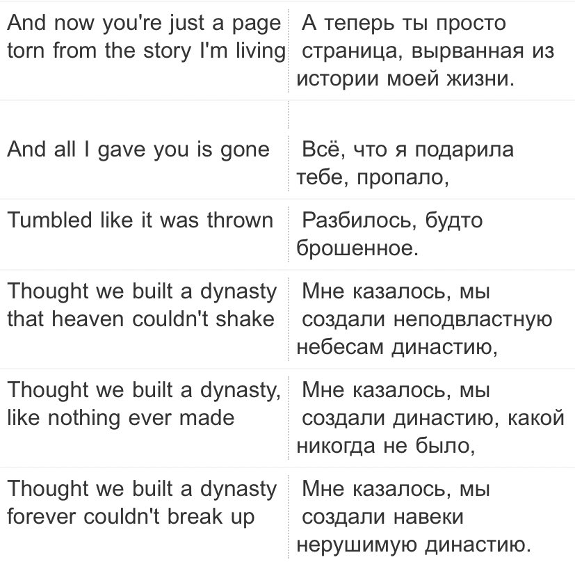 Меня очень поломала песня простите