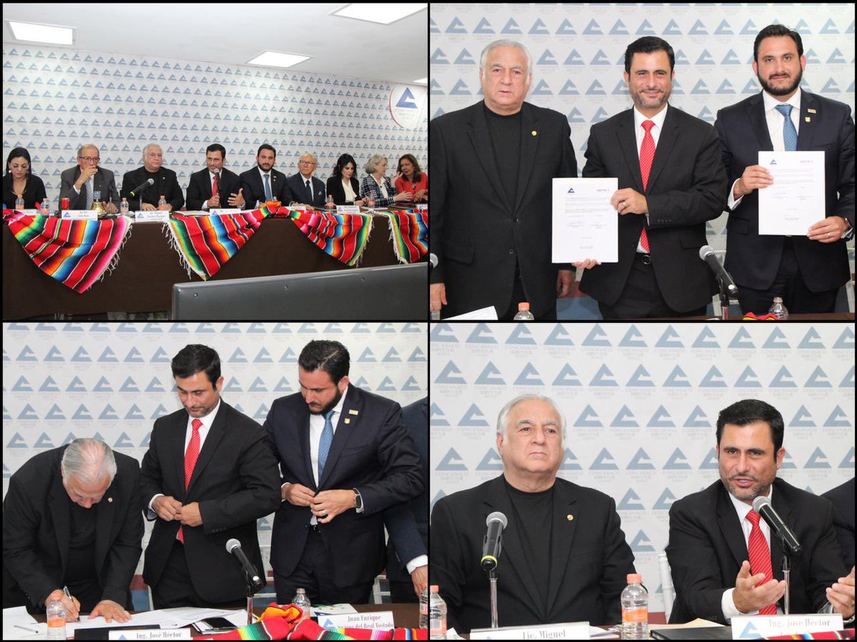 TorrucoTurismo's tweet photo. Tuve el gusto de ser testigo de honor de la firma de convenio entre @Concanaco y @asetur_mx. Agradezco a los presidentes de esta cámara aliada en la promoción de la actividad turística y a @JuanEnriqueSu por su invitación. Juntos trabajamos por el #Turismo de #México. https://t.co/mxdNVlE4ZC