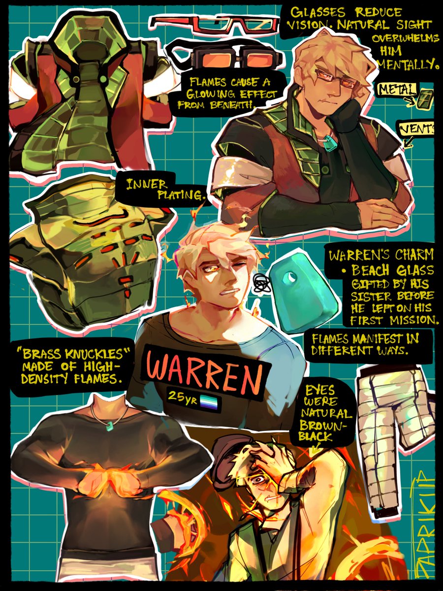 Warren! #paprioc #oc #originalcharacter