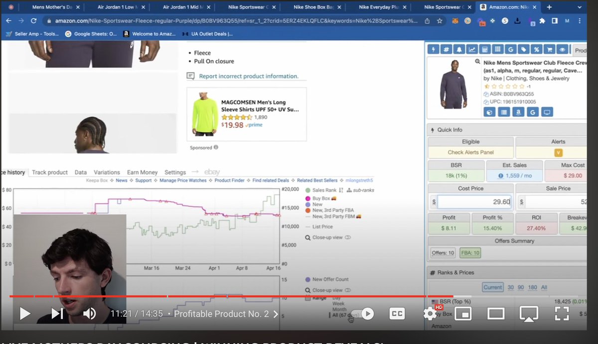 flips4miles's tweet image. I sold $2.3m on Amazon FBA last year

I made a 14-minute product research tutorial with a few winning product reveals.

Want the free game? 

Reply to this tweet &quot;AMZ&quot; and I&apos;ll auto-DM you it

Must be following me