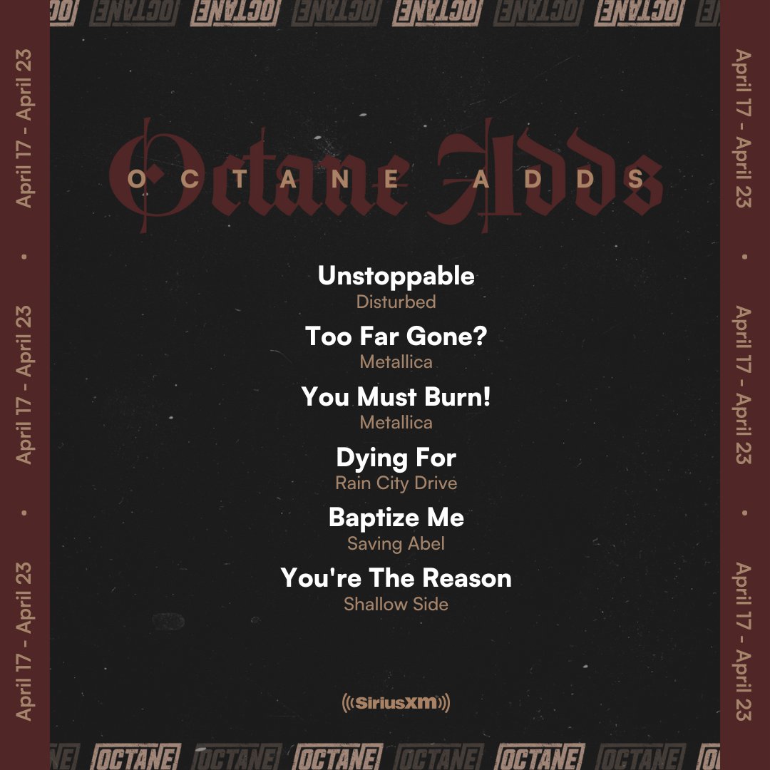 SiriusXMOctane's tweet image. Which were your favorite Adds this week? 🤔

Catch them on Octane: siriusxm.us/OctaneAdds