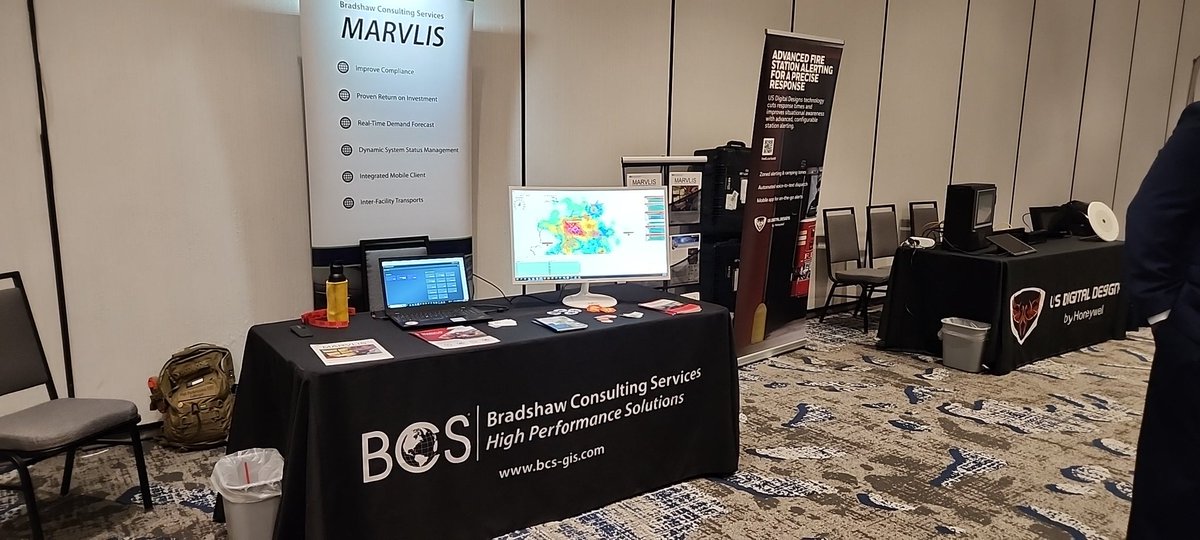 hp_ems's tweet photo. Attending the International CAD Consortium #ICC in Raleigh, NC this week. Lots of interest from attendees wanting to #DispatchDeployBetter by extending thier existing CAD software. #Fire #EMS https://t.co/1AJlOXlFq9