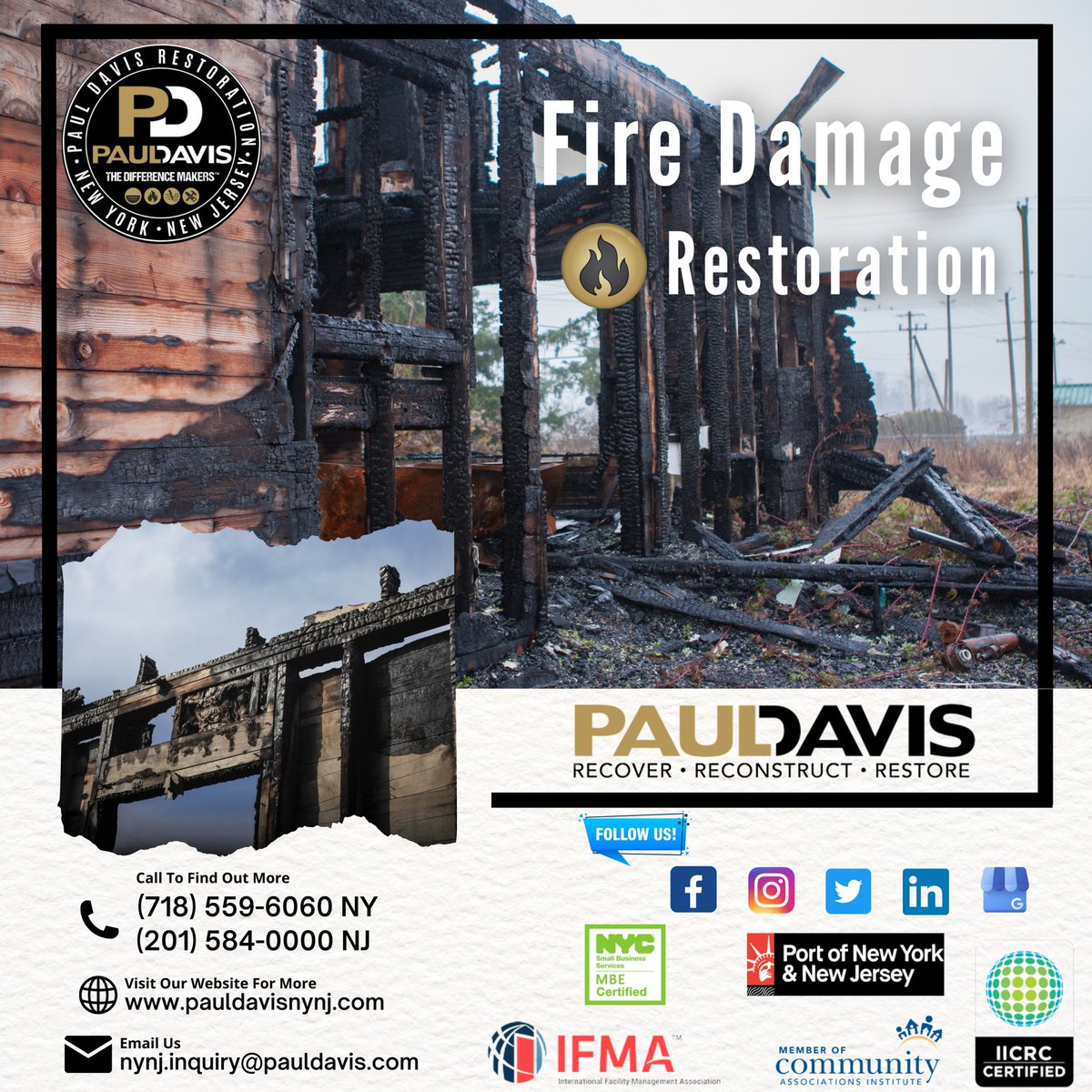 pauldavisnynj's tweet photo. π₯ Experience a seamless recovery from fire damage with Paul Davis Restoration β your partner in turning ashes into a fresh start! ποΈππ
https://t.co/wxis9co5j7
#PaulDavisRestoration #FireDamageHeroes #HomeRecovery #AshesToNewBeginnings #RestoringDreams #PropertyRevival https://t.co/bYvLSn0zzK