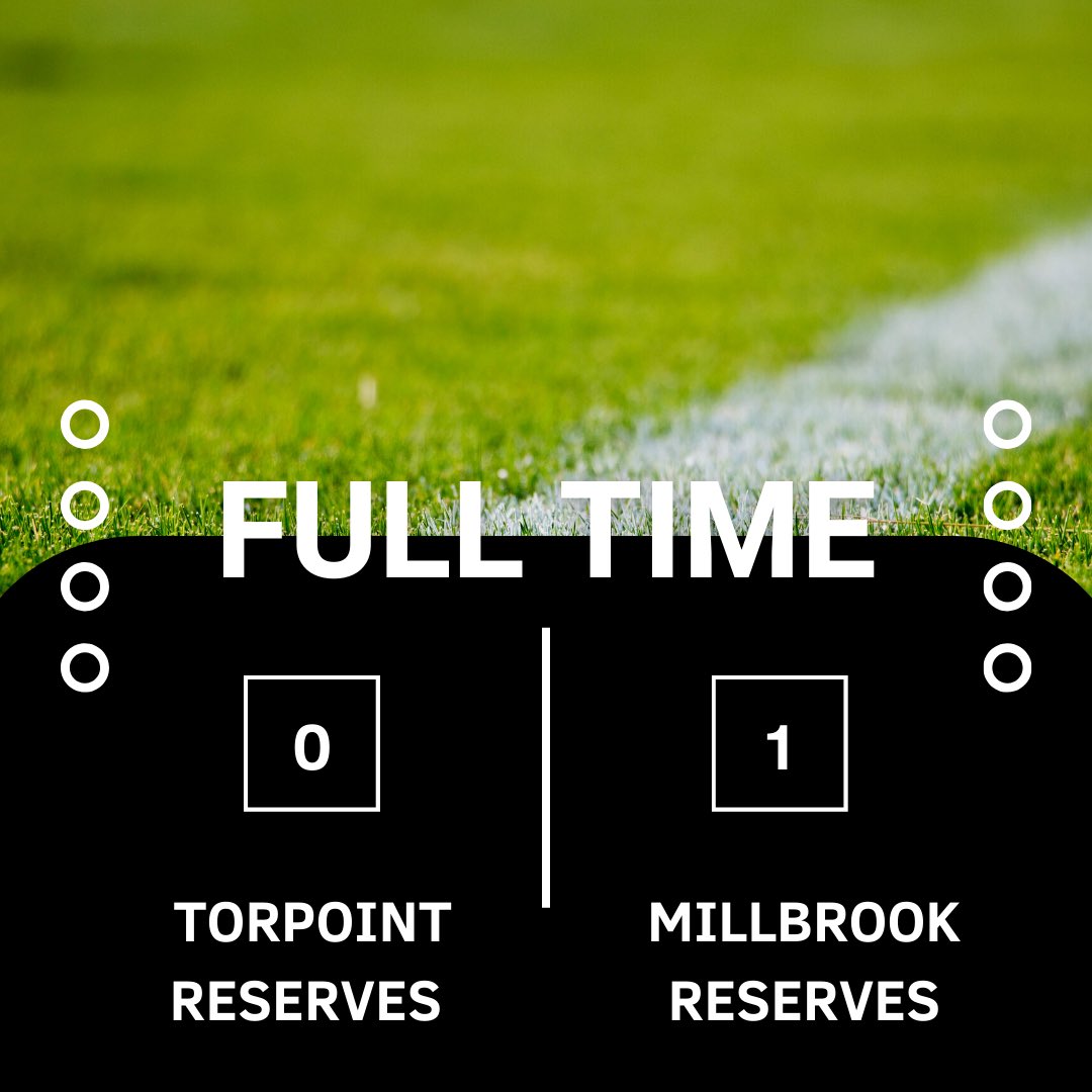 MillbrookRes's tweet photo. @StPiranLeague Result
@torpointafc Res 0  Millbrook Res 1

⚽️ @LouisjcWilson 
🔴 Todd
⭐️ @JayBoyle94 

A fantastic derby win, managed the game brilliantly after going down to 10 men &amp; a @Joshhambleton7 pen miss. 

#upthebrook
⚪️⚫️
@KJMsport57 @swsportsnews @PLsportsnews https://t.co/teVR1KiRSw