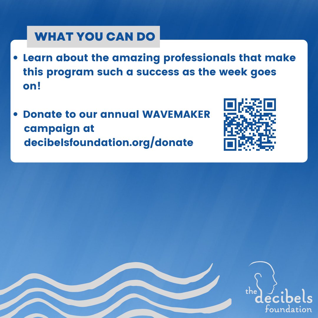 DecibelsFndn's tweet photo. As a bilingual Speech-Language Pathologist, Jessica truly #MakesWavesWithDecibels for families throughout our community.

Would you like to nominate a future Decibels Wavemaker of the Month? Email info@decibelsfoundation.org. #MWWD https://t.co/yUcRBboKct