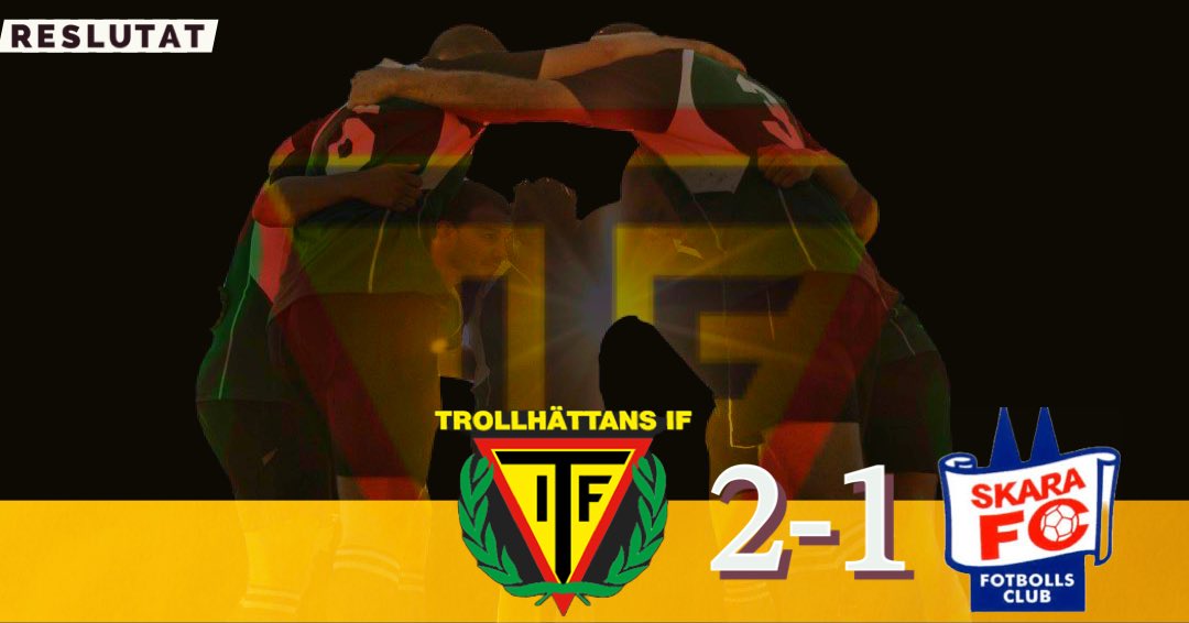 trollhattansif's tweet photo. Magi uppstod när TIF: S herrar vände och vann mot duktiga Skara FC https://t.co/V5Tr16FarE