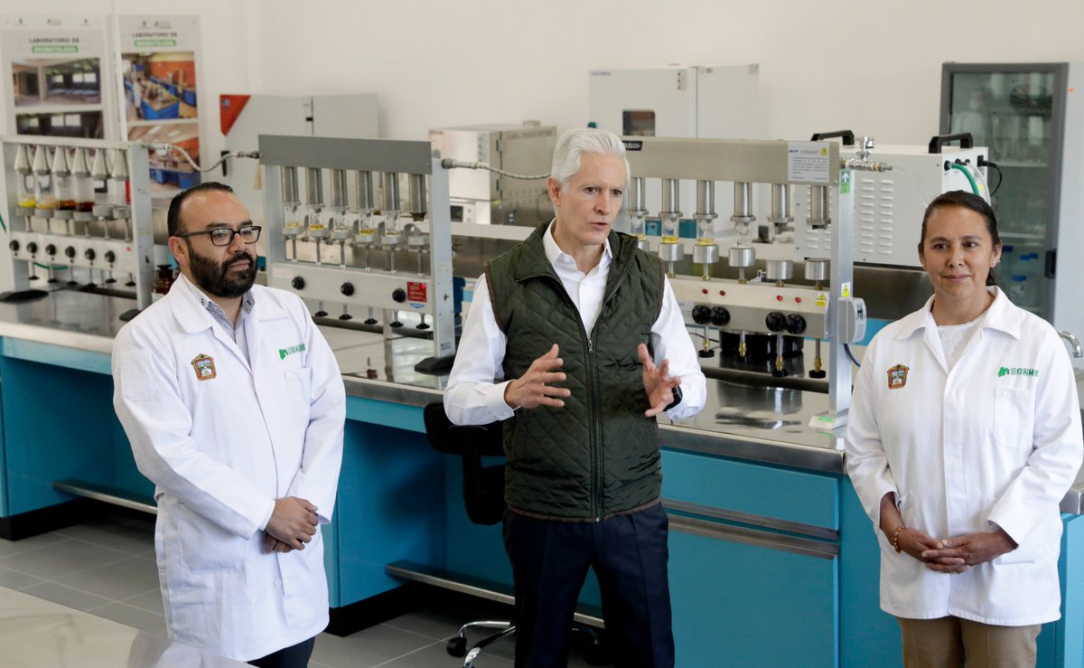 En #Metepec recorrimos los laboratorios del Instituto de Investigación y Capacitación Agropecuaria, Acuícola y Forestal del Estado de México <a href="/ICAMEXoficial/">ICAMEX</a>, reconocido como uno de los mejores centros de investigación del país.