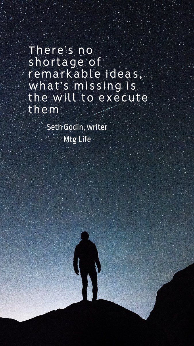 “There’s no shortage of remarkable ideas, what’s missing is the will to execute them.”
#Motivation #InspiredDaily #SuccessMindset #MotivationTuesday #DreamBig #HustleHard #Ambition #MotivationMatters #NeverGiveUp #AchieveYourDreams