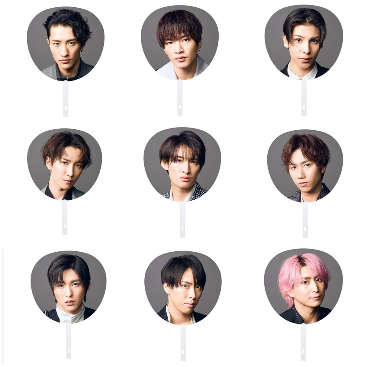 i DO ME ジャンボうちわ 表・裏