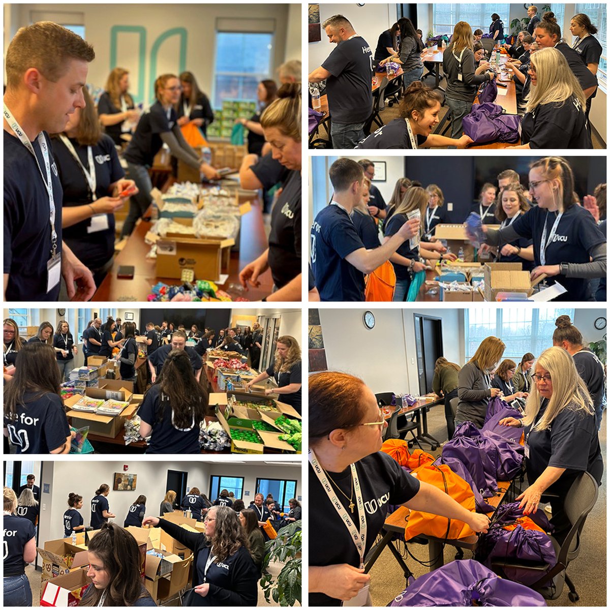 UCU_Maine's tweet photo. On Patriots' Day, the whole UCU team took part in a credit union-wide volunteering event. We assembled 1,000 care bags in support of the children and teenagers at the Boys and Girls Club in Maine!
#HereforU #UCUMaine #HowdoUCU #Volunteering #Maine #MaineCreditUnions https://t.co/XE1XmWR1hX