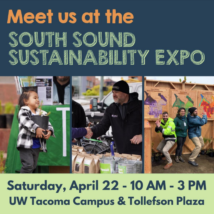 PSMatUPS's tweet photo. Join us this Saturday, April 22nd for the 15th Annual South Sound Sustainability Expo!! Meet some of our museum specimens and learn about environmental sustainability from local organizations!

Visit https://t.co/cNOnNCZwPn for more info.

@CityofTacoma #tacomaevents https://t.co/jqMduU0xej