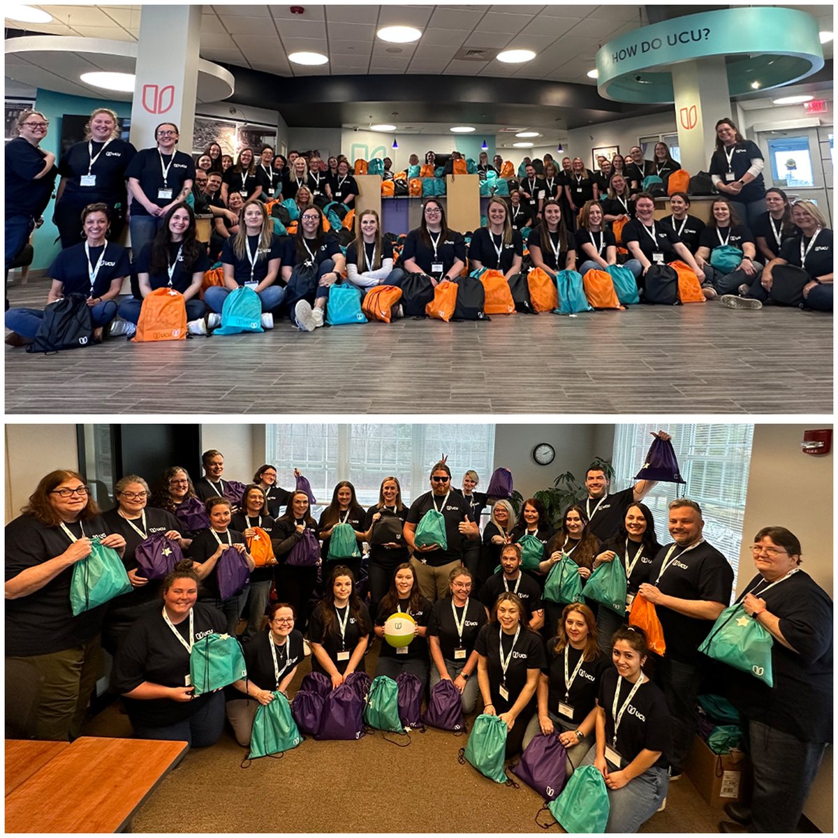 UCU_Maine's tweet photo. On Patriots' Day, the whole UCU team took part in a credit union-wide volunteering event. We assembled 1,000 care bags in support of the children and teenagers at the Boys and Girls Club in Maine!
#HereforU #UCUMaine #HowdoUCU #Volunteering #Maine #MaineCreditUnions https://t.co/XE1XmWR1hX