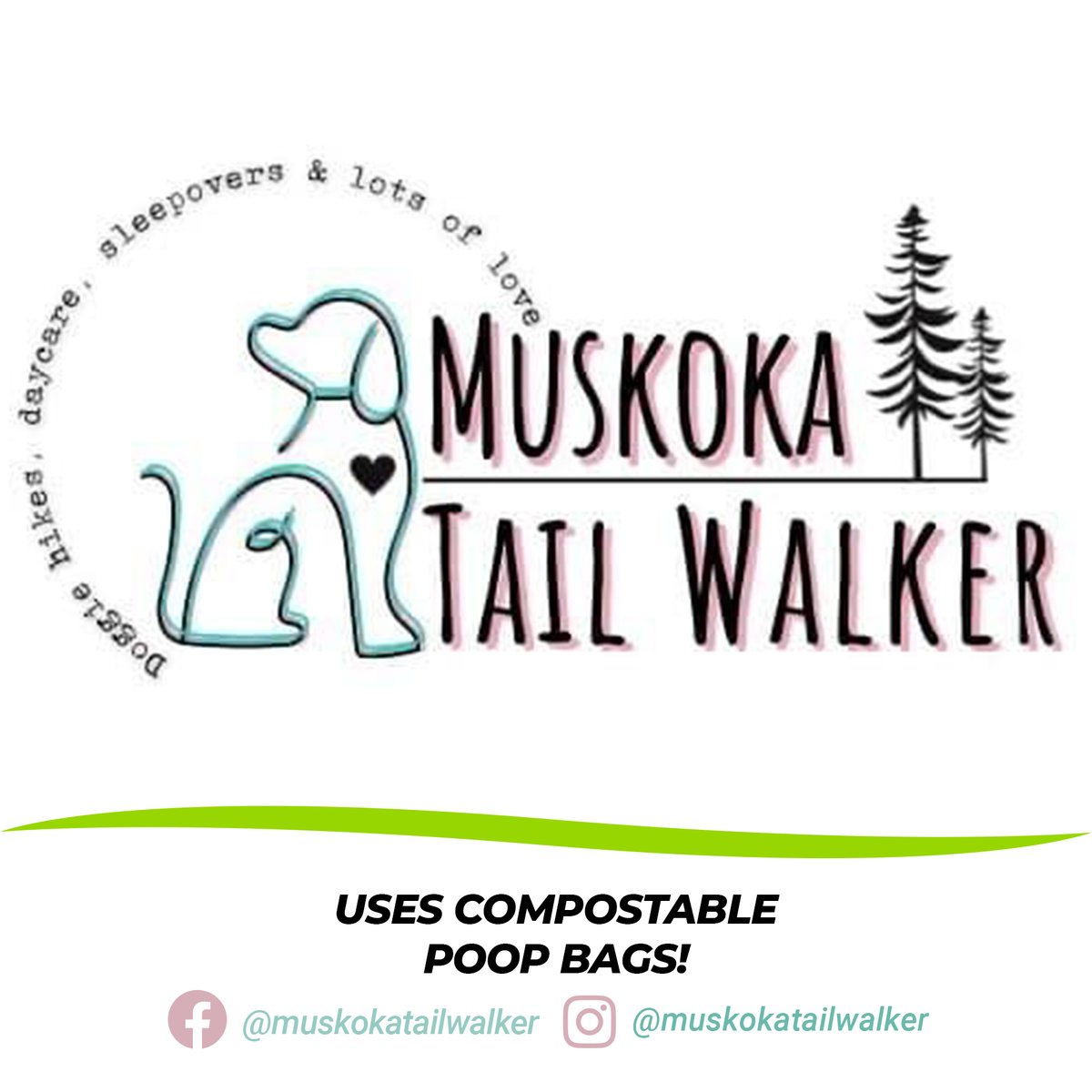 SCHOEP_EXPLORE's tweet photo. Hey Huntsville, Ont - if you need an eco-friendly dog walker that uses compostable poop bags Muskoka Tail Walker has your back. They do Sleepobvers, Hikes and Daycare. Drop them a line today! https://t.co/lBdYb6sYKk #zerowaste #huntsville #ontariodogwalker #compostablepoopbags https://t.co/14UPc7KCSj