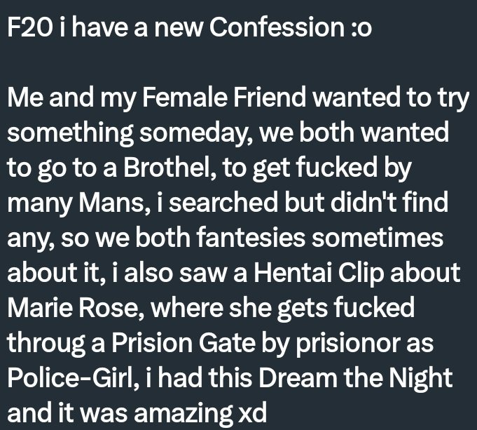 Pervconfession On Twitter She Wants To Get Fucked By Many Men