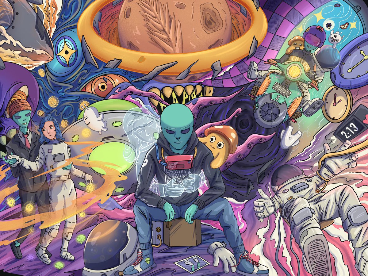 alienavatargang's tweet photo. This is our first art on foundation
The Story From Space

A story of the journey of 2 different creatures.

4000x3000
Artwork by @Andikur555 
https://t.co/rqBfefiiIZ

#artwork #digitalart #withFND https://t.co/5LpzZYJM9f
