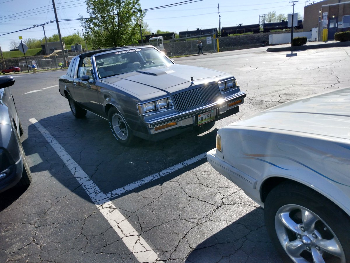 HotrodWolf1's tweet image. At the BMV and this is chilling right in front of me.