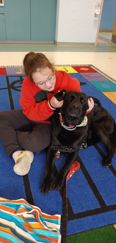 WeareMiddletown's tweet photo. Aquidneck School - Smiles across with the board when Jesse is at Aquidneck for reading time! https://t.co/zaOt4NOCC2