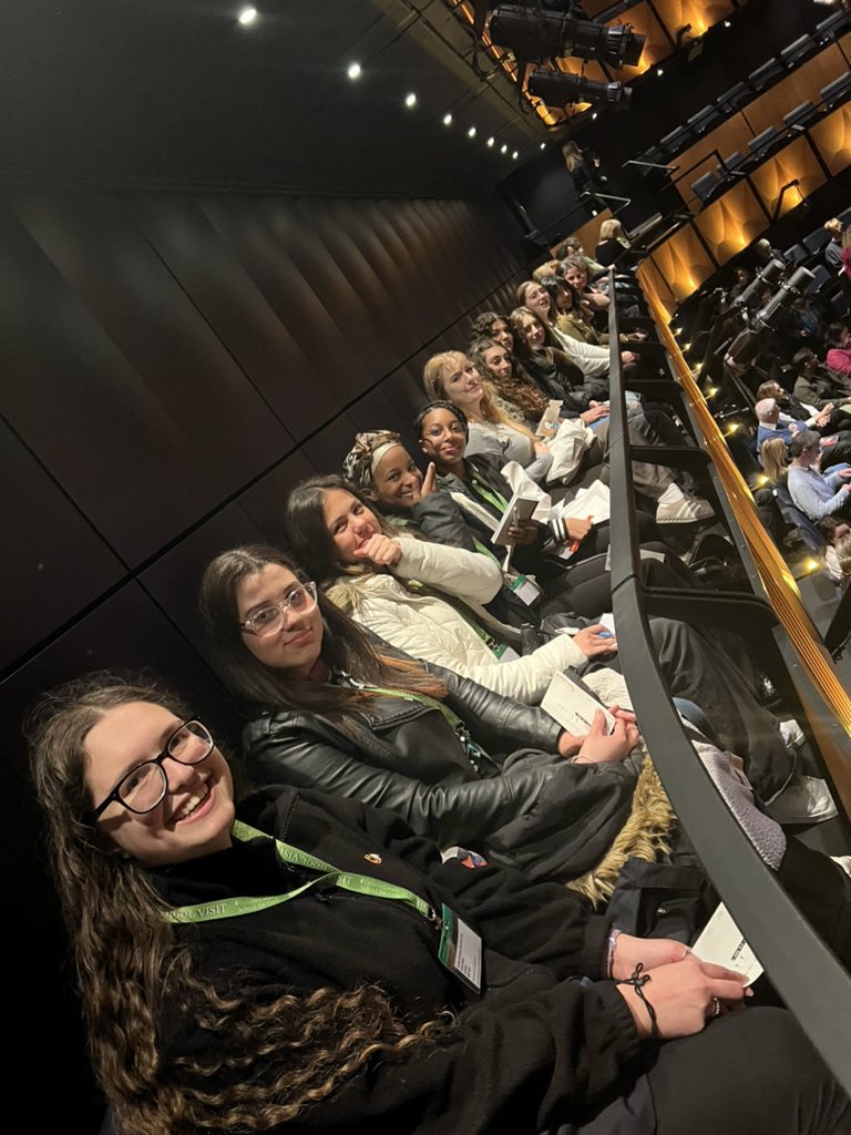 EnfieldCounty's tweet photo. Wow. Just… wow!
Not a dry eye in our group - what a spell-binding performance of true female vengeance!!! Medea was right… “blood will have blood” 🩸 Absolute treat for our Y11 dramatists! 🎭 #OnwardEver https://t.co/4xd9XmNldg