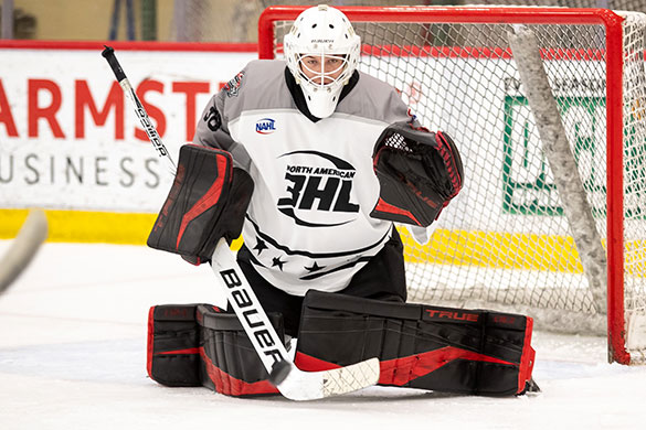NA3HL's tweet photo. #NA3HL Advancement Alert: @MKEPower and Top Prospects goalie Adam Prokop has signed an @NAHLHockey tender with @theaustinbruins https://t.co/yOHDRKOmCj https://t.co/6QSu4pna4y