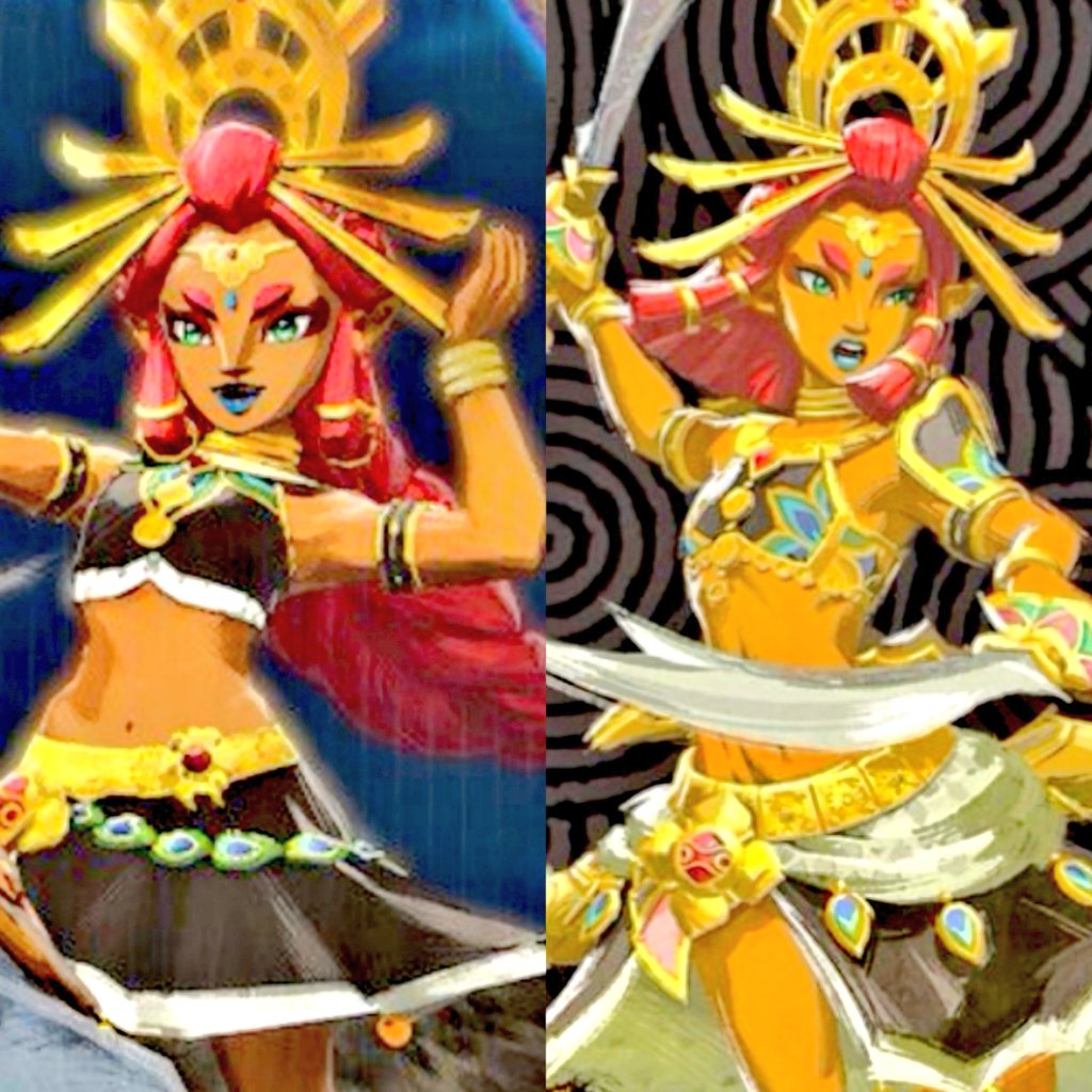 ▴Zemmy▴🍉 !!COMMISSIONS OPEN!! (35 slots) on X: How old do you think Riju  is in TotK?She definitely grew up a bit since BotW (where she was 12),I  thinks she might be 16-17