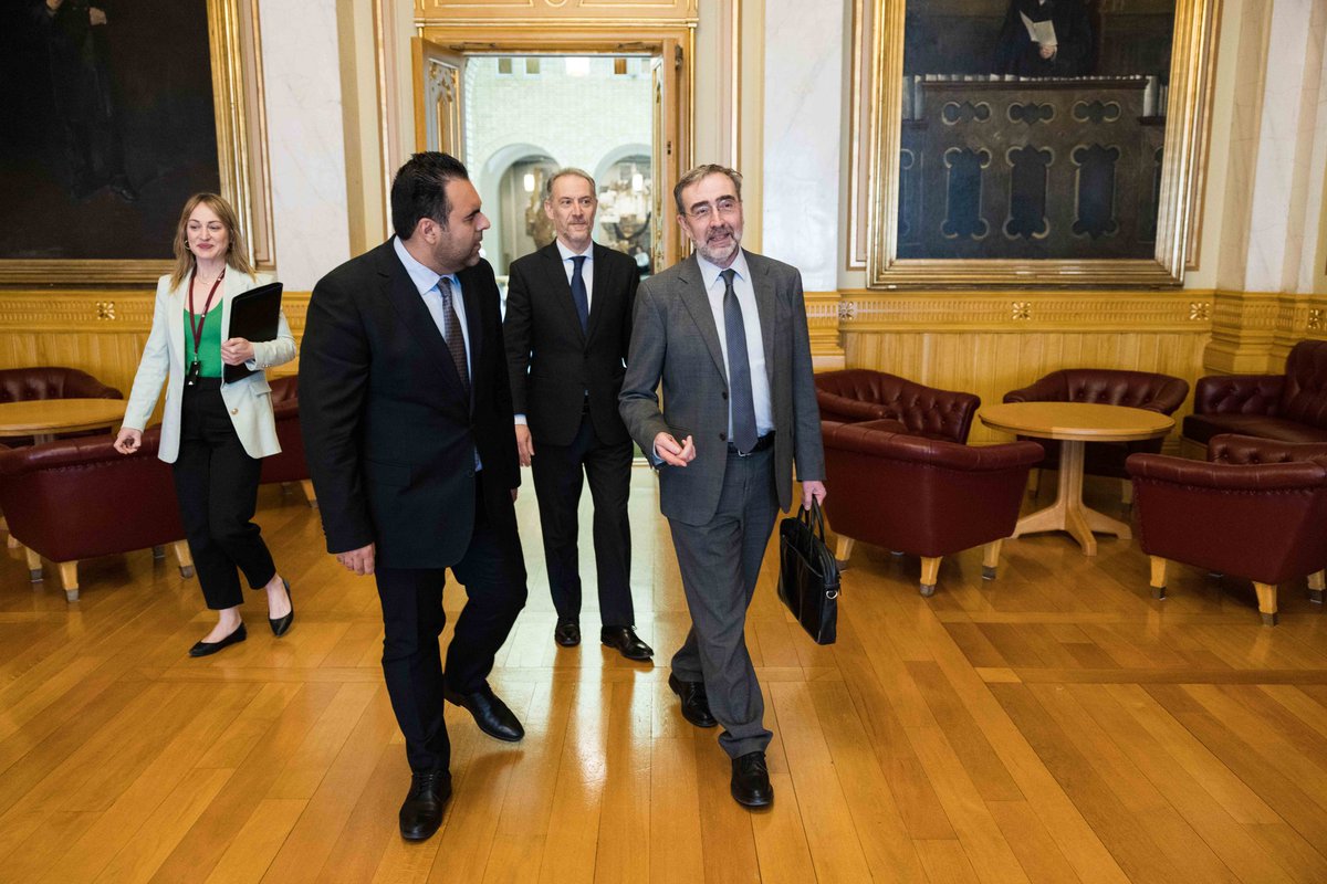 NicolettiStef63's tweet image. Today I had a cordial meeting with the President of the #Storting, @MasudGh . Fruitful discussion on the economic ties between Italy and Norway and in preparation of the forthcoming State visit of President Mattarella. Thank you, President Gharahkhani, for the warm welcome!