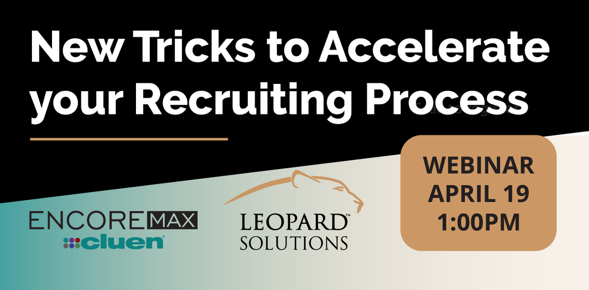 Tomorrow is our webinar with Leopard Solutions! Uncover our key integration features that help you place more attorneys in half the time. Unlock the most accurate, up-to-date, legal search software environment available. Register here: cluen.zoom.us/webinar/regist… #LegalRecruiting