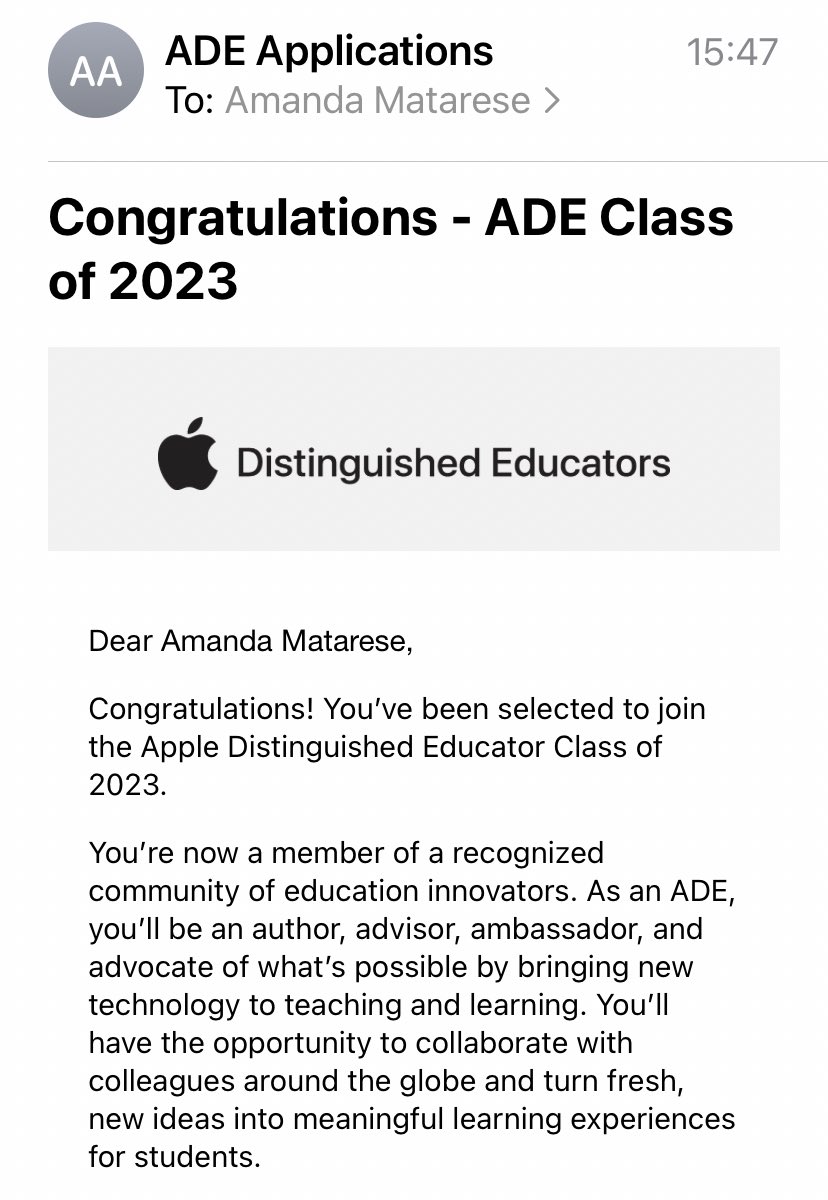 Amanda Matarese tweet media