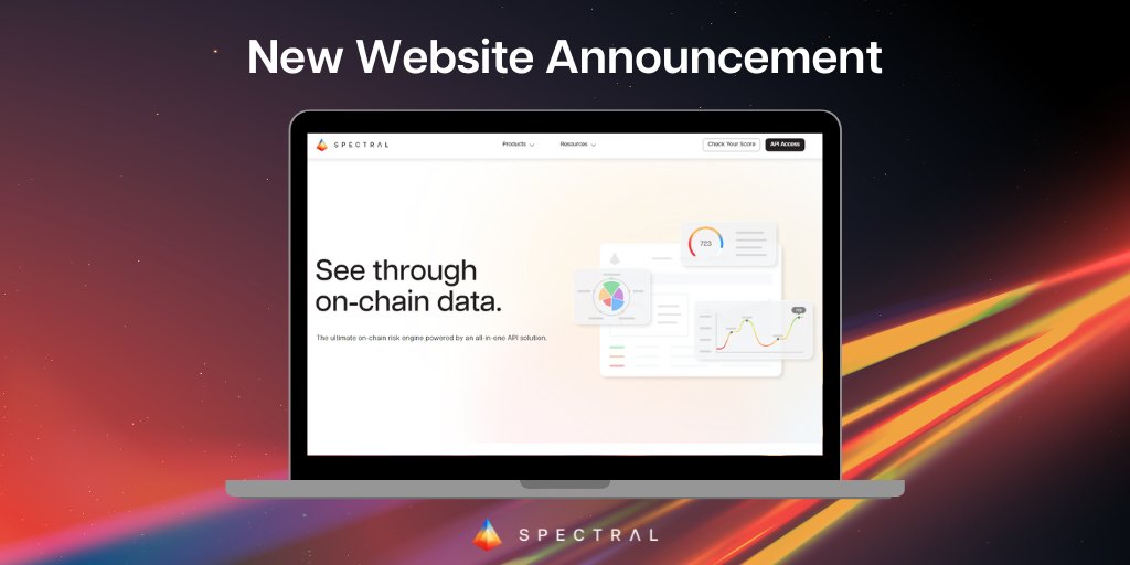 Spectral_Labs's tweet photo. Our new website is live!🚨

Along with some powerful new features.

Check it out on https://t.co/f49KrPhmdk ... or read on for more details about our Wallet Signals (currently in Beta) and The Lab (coming soon). https://t.co/Lgk912XDE9