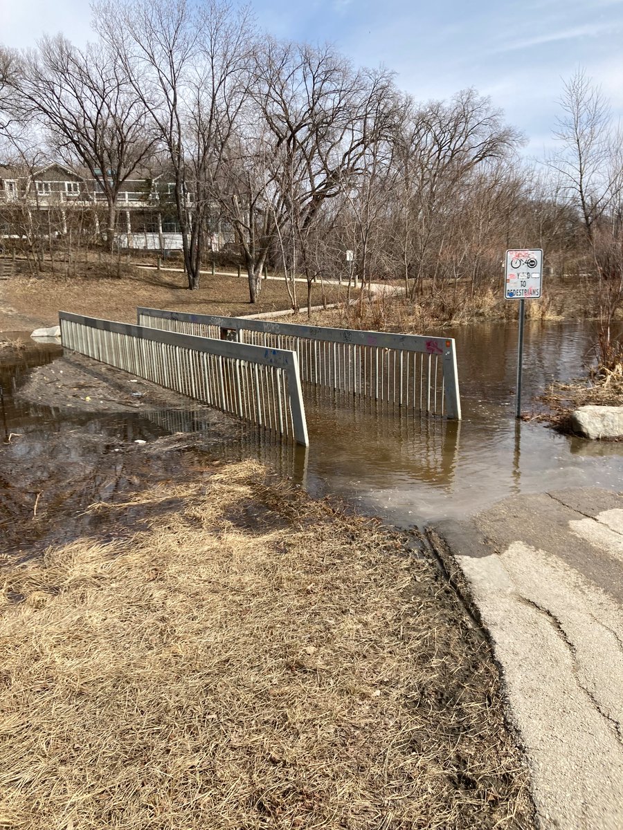 <a href="/IsOmandsFlooded/">Is Omand's Flooded?</a> All the way under now. Maybe 6” or so.