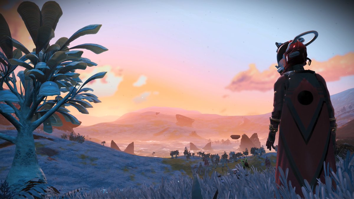 lelyums's tweet photo. Got back into #NoMansSky again after a long time away and damn... #PS4share https://t.co/2pyQHzUFcX