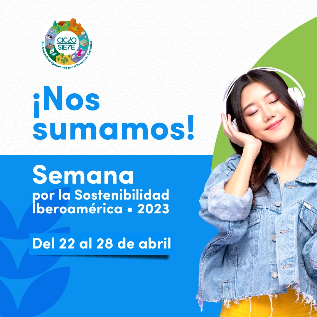 LaAgendadelMar's tweet photo. Viene una nueva edición de la #SemanaporlaSostenibilidad 🙌Iberoamérica Ciclo Siete, por noveno año consecutivo, el encuentro anual que convoca a organizaciones, líderes y voluntarios apasionados por el #DesarrolloSostenible.

¡Te invitamos a sumarte! 🌎

https://t.co/PclXwM4X0l https://t.co/gHcjfoCUcG