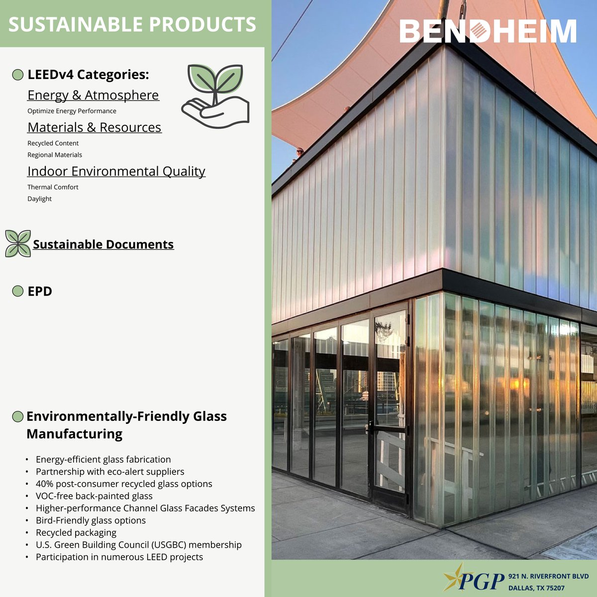 ♻️ Happy Green Week !! ♻️ Today we are featuring @BendheimGlass sustainability features on their Channel Glass + Architectural Glass #bendheim #greenweek #earthday #sustainability #sustainableliving #sustainabledesign #sustainablearchitecture #architecture #archidaily