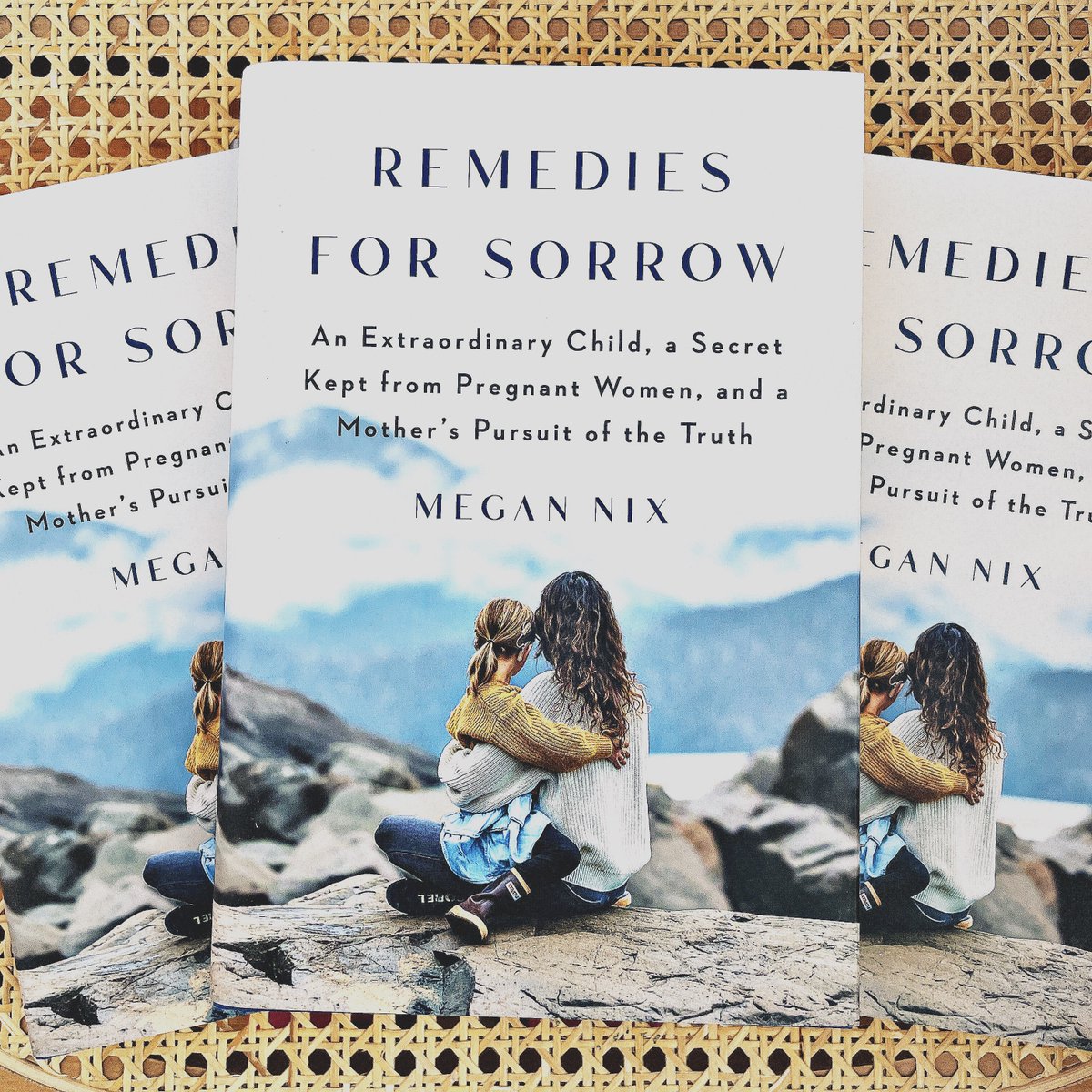 HKLiterary's tweet photo. Congratulations to Megan Nix for her #memoir 'REMEDIES FOR SORROW: An Extraordinary Child, A Secret Kept from Pregnant Women, and a Mother's Pursuit of the Truth' - on sale today from @doubledaybooks! #AprilBooks #CMV #cytomegalovirus #pregnancy #motherhood https://t.co/5jLszIFPV0