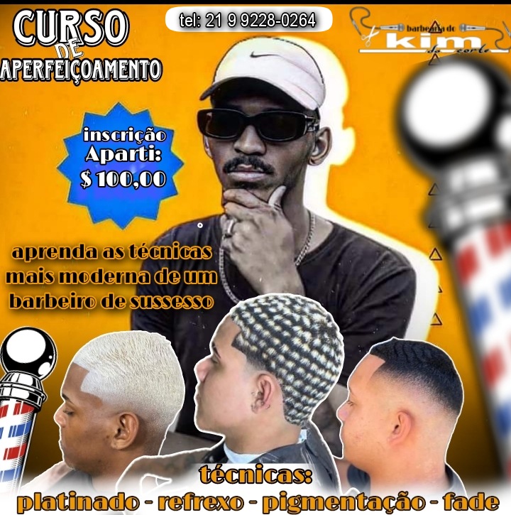 Vem tropa fazer akele curso rápido de aperfeiçoamento, as melhores técnicas q vc vai aprender em 1 dia minha tropa,.. 🖤💈🙏.